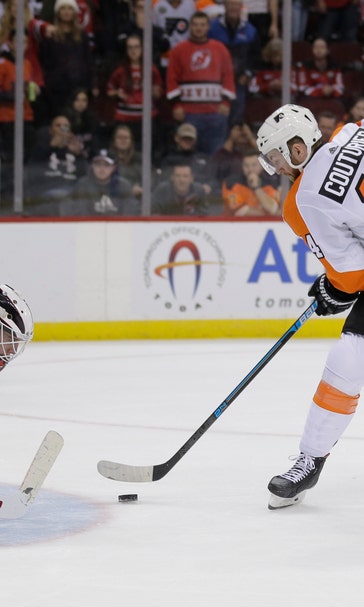 Couturier leads Flyers to 4-3 shootout win over Devils